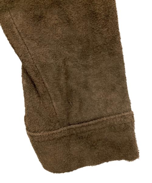 JOHNBULL（ジョンブル）JOHNBULL (ジョンブル) スウェードレザートラッカージャケット ブラウン サイズ:38の古着・服飾アイテム