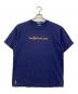 POLO RALPH LAUREN（ポロ・ラルフローレン）の古着「別注 Gold Logo T-Shirt」｜ネイビー