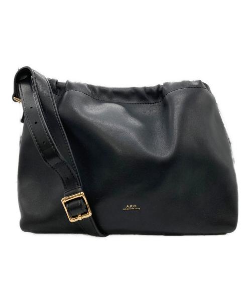 A.P.C.（アーペーセー）A.P.C. (アーペーセー) NINON ショルダーバッグ ブラックの古着・服飾アイテム