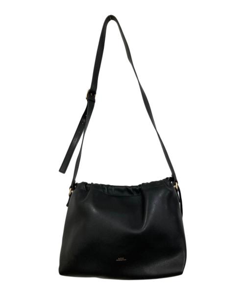 A.P.C.（アーペーセー）A.P.C. (アーペーセー) NINON ショルダーバッグ ブラックの古着・服飾アイテム