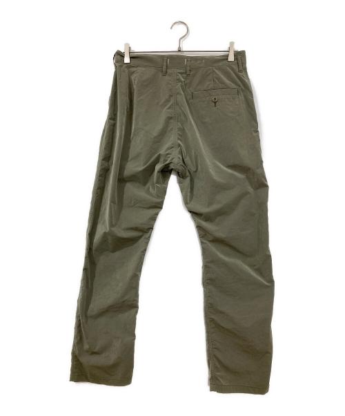 nonnative（ノンネイティブ）nonnative (ノンネイティブ) DWELLER CHINO TROUSERS P/N SPLITTING TAFFETA カーキ サイズ:1の古着・服飾アイテム