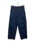 COMOLI（コモリ）の古着「21AW ベルテッドデニムパンツ」｜インディゴ