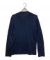 COMME des GARCONS HOMME (コムデギャルソン オム) ウール パッチワーク セーター ネイビー サイズ:S：8000円