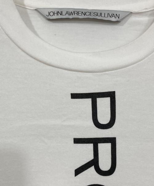JOHN LAWRENCE SULLIVAN（ジョン ローレンス サリバン）JOHN LAWRENCE SULLIVAN (ジョン ローレンス サリバン) プリントTシャツ ホワイト サイズ:XSの古着・服飾アイテム