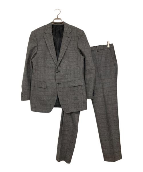 BOSS HUGO BOSS（ボス ヒューゴボス）BOSS HUGO BOSS (ボス ヒューゴボス) 2Bセットアップスーツ グレー サイズ:48の古着・服飾アイテム