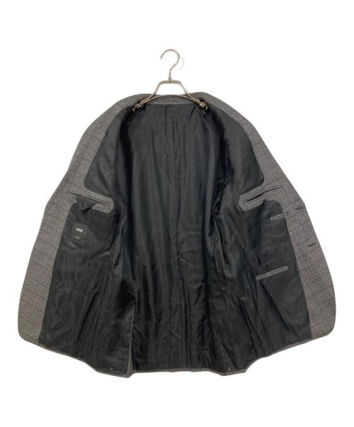 BOSS HUGO BOSS（ボス ヒューゴボス）BOSS HUGO BOSS (ボス ヒューゴボス) 2Bセットアップスーツ グレー サイズ:48の古着・服飾アイテム