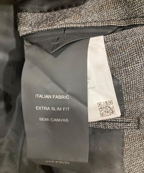 BOSS HUGO BOSS（ボス ヒューゴボス）BOSS HUGO BOSS (ボス ヒューゴボス) 2Bセットアップスーツ グレー サイズ:48の古着・服飾アイテム