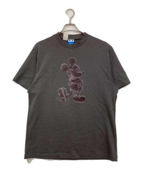 N.HOOLYWOOD（エヌ ハリウッド）N.HOOLYWOOD (エヌ ハリウッド) Disney (ディズニー) Mickey Mouse T-SHIRT グレー サイズ:Ⅿの古着・服飾アイテム