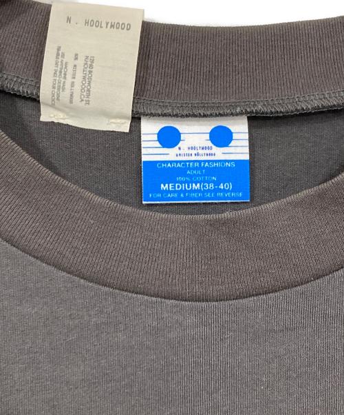 N.HOOLYWOOD（エヌ ハリウッド）N.HOOLYWOOD (エヌ ハリウッド) Disney (ディズニー) Mickey Mouse T-SHIRT グレー サイズ:Ⅿの古着・服飾アイテム