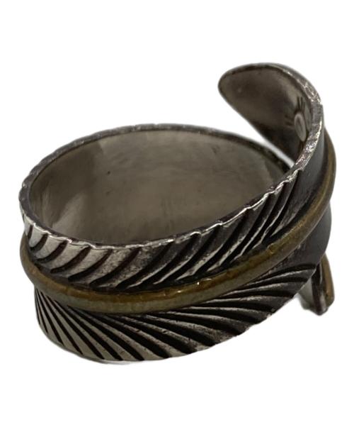 USED（ユーズド）USED (ユーズド) フェザーリング シルバー×ゴールド サイズ:ーの古着・服飾アイテム