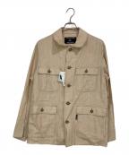 LUPO DI MARE SINA COVAルポ ディ マーレ シナコバ）の古着「リネンジャケット」｜ベージュ