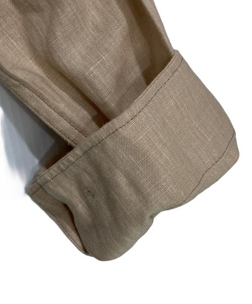 LUPO DI MARE SINA COVA（ルポ ディ マーレ シナコバ）LUPO DI MARE SINA COVA (ルポ ディ マーレ シナコバ) リネンジャケット ベージュ サイズ:Ⅿの古着・服飾アイテム