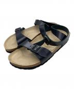 BIRKENSTOCKビルケンシュトック）の古着「アンクルストラップサンダル」｜ネイビー