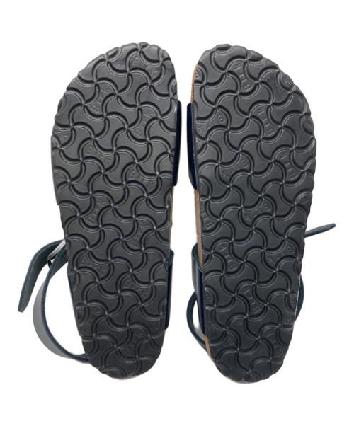 BIRKENSTOCK（ビルケンシュトック）BIRKENSTOCK (ビルケンシュトック) アンクルストラップサンダル ネイビー サイズ:24cmの古着・服飾アイテム