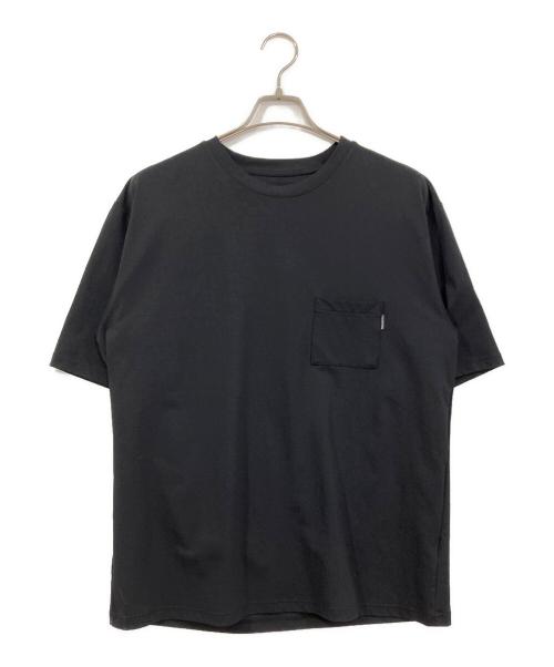 THE NORTH FACE（ザ ノース フェイス）THE NORTH FACE (ザ ノース フェイス) ショートスリーブエアリーポケットティー ブラック サイズ:Ⅿ 未使用品の古着・服飾アイテム