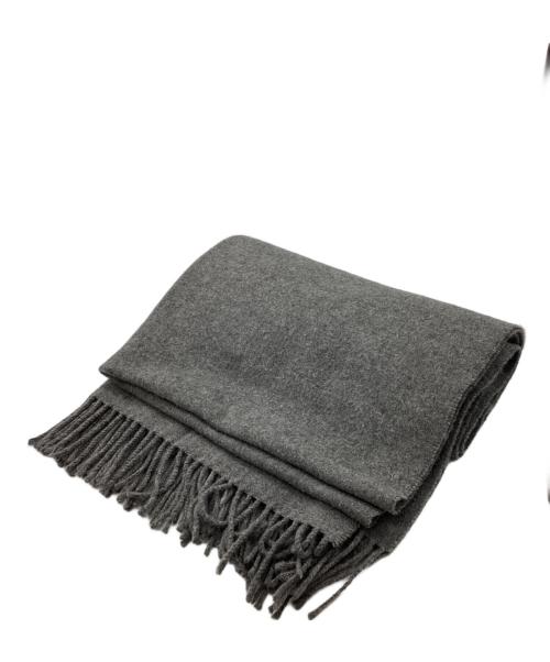 Acne studios（アクネ ストゥディオス）ACNE STUDIOS (アクネ ストゥディオス) ウールマフラー グレーの古着・服飾アイテム