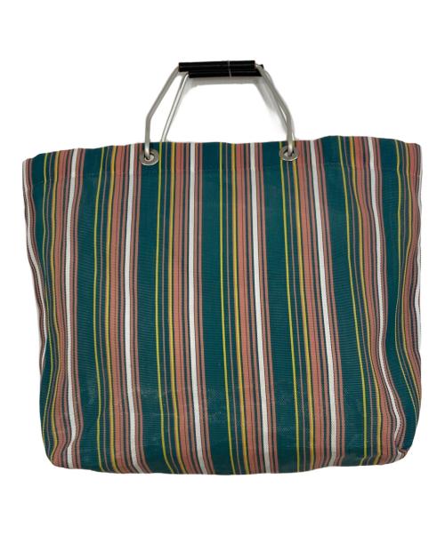 MARNI（マルニ）MARNI (マルニ) MARNI MARKET STRIPE BAG グリーンの古着・服飾アイテム
