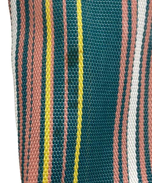 MARNI（マルニ）MARNI (マルニ) MARNI MARKET STRIPE BAG グリーンの古着・服飾アイテム