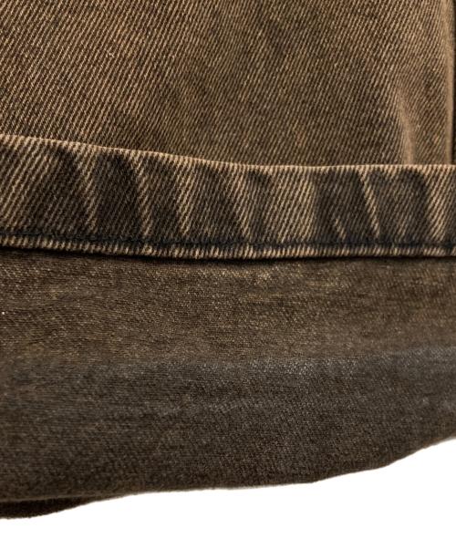 POLAR SKATE CO.（ポーラースケートカンパニー）POLAR SKATE CO. (ポーラースケートカンパニー) '93! PANTS/デニムパンツ ブラウン サイズ:W34×L32の古着・服飾アイテム