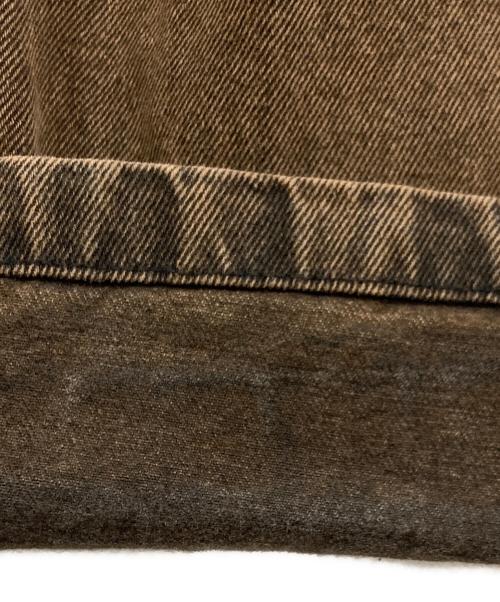 POLAR SKATE CO.（ポーラースケートカンパニー）POLAR SKATE CO. (ポーラースケートカンパニー) '93! PANTS/デニムパンツ ブラウン サイズ:W34×L32の古着・服飾アイテム