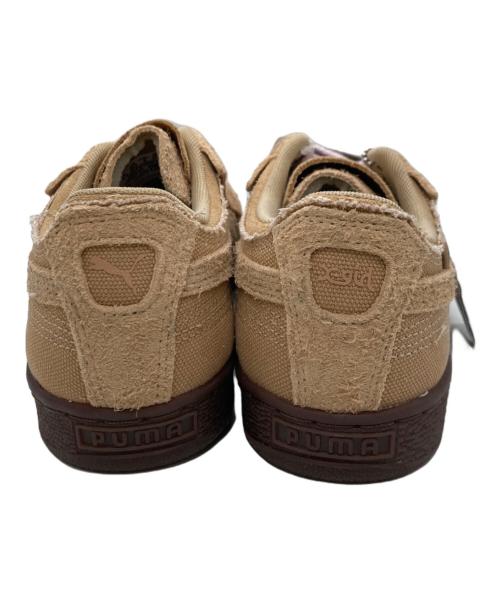 PUMA（プーマ）PUMA (プーマ) X-girl (エックスガール) スウェードスニーカー ベージュ サイズ:24.5 未使用品の古着・服飾アイテム