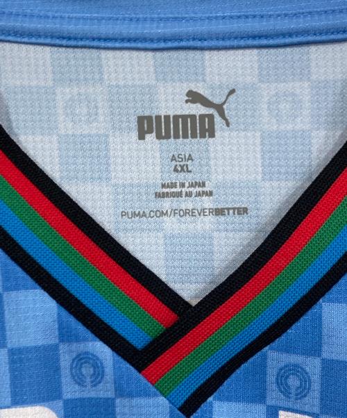 PUMA（プーマ）PUMA (プーマ) ゲームシャツ ブルー サイズ:4XLの古着・服飾アイテム