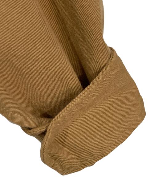 NOWOS（ノーウォス）nowos (ノーウォス) チノプルオーバーシャツ ブラウン サイズ:FREEの古着・服飾アイテム