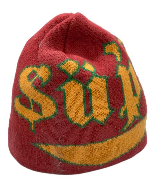 SUPREME（シュプリーム）Supreme (シュプリーム) New Era (ニューエラ) Accent Beanie レッドの古着・服飾アイテム