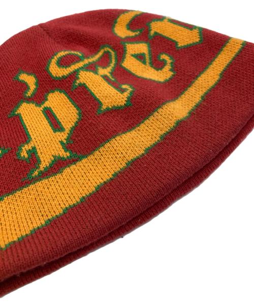 SUPREME（シュプリーム）Supreme (シュプリーム) New Era (ニューエラ) Accent Beanie レッドの古着・服飾アイテム