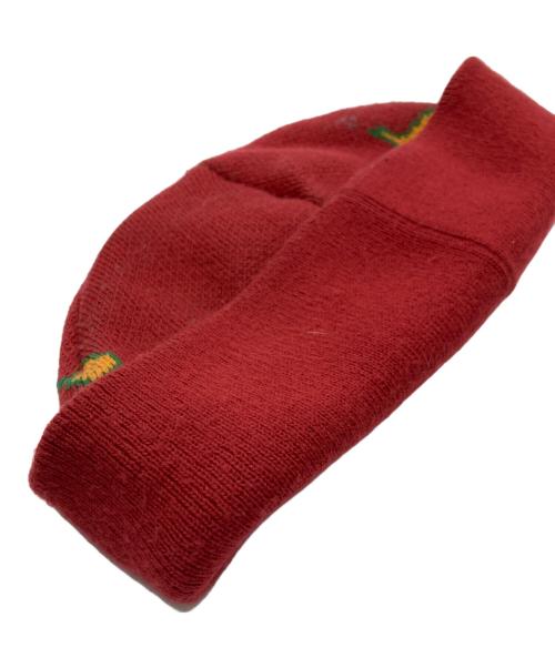 SUPREME（シュプリーム）Supreme (シュプリーム) New Era (ニューエラ) Accent Beanie レッドの古着・服飾アイテム