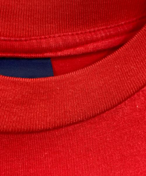 stussy（ステューシー）stussy (ステューシー) 90s ワールドツアーTシャツ レッド サイズ:Sの古着・服飾アイテム