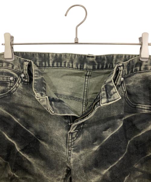 TORNADO MART（トルネードマート）TORNADO MART (トルネードマート) ダークフロントスキニーデニム ブラック サイズ:LLの古着・服飾アイテム