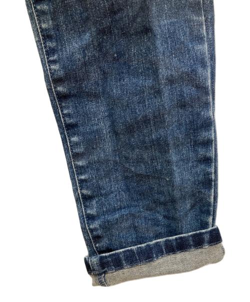 TORNADO MART（トルネードマート）TORNADO MART (トルネードマート) シェイブオフコーティングスキニーデニム インディゴ サイズ:LLの古着・服飾アイテム