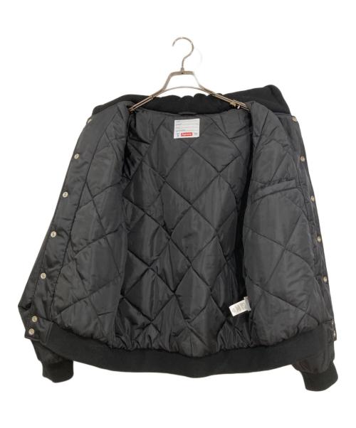SUPREME（シュプリーム）Supreme (シュプリーム) 24ss Hooded Stadium Jacket/フーディー スタジアム ジャケット ブラック サイズ:Ⅿの古着・服飾アイテム