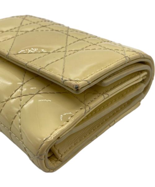 Christian Dior（クリスチャン ディオール）Christian Dior (クリスチャン ディオール) Lotusウォレット ベージュの古着・服飾アイテム