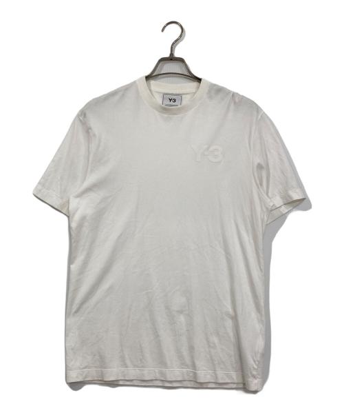 Y-3（ワイスリー）Y-3 (ワイスリー) ロゴTシャツ ホワイト サイズ:XSの古着・服飾アイテム