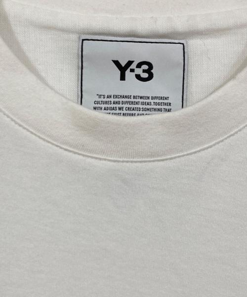 Y-3（ワイスリー）Y-3 (ワイスリー) ロゴTシャツ ホワイト サイズ:XSの古着・服飾アイテム