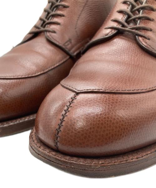 Alden（オールデン）ALDEN (オールデン) BEAMS (ビームス) Vチップシューズ ブラウン サイズ:6Dの古着・服飾アイテム