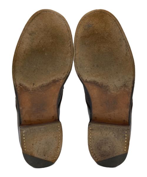 J.M.WESTON（ジェイエムウエストン）J.M.WESTON (ジェイエムウエストン) SIGNATURE LOAFER/リザードレザーコインローファー ブラウン サイズ:5Dの古着・服飾アイテム