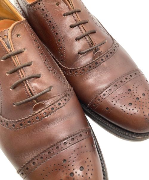 Lloyd footwear（ロイドフットウェア）Lloyd footwear (ロイドフットウェア) メダリオンシューズ ブラウン サイズ:5Eの古着・服飾アイテム