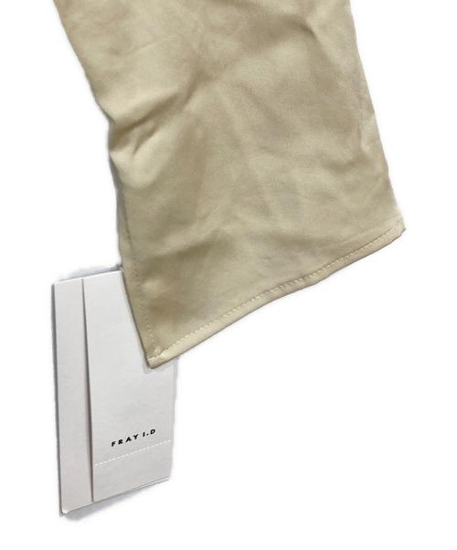 FRAY ID（フレイ アイディー）FRAY ID (フレイ アイディー) バックオープンドレープドレス ベージュ サイズ: 1の古着・服飾アイテム
