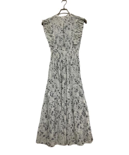 Snidel（スナイデル）Snidel (スナイデル) Sustainableフリルワンピース ホワイトの古着・服飾アイテム