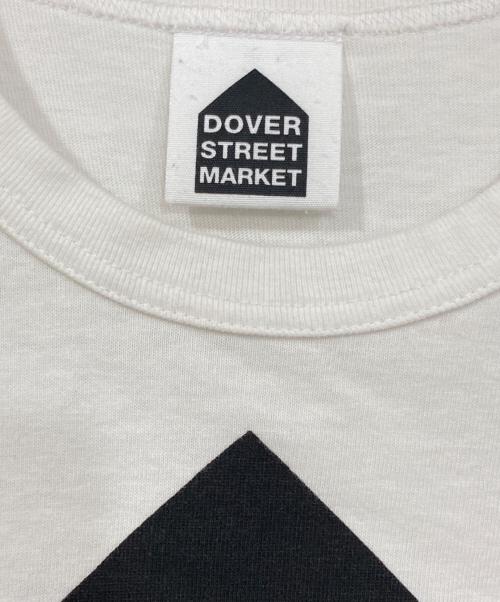 COMME des GARCONS（コムデギャルソン）COMME des GARCONS (コムデギャルソン) DOVER STREET MARKET (ドーバー ストリート マーケット) 半袖カットソー ホワイト サイズ:Sの古着・服飾アイテム