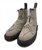 Dr.Martens×RICK OWENSドクターマーチン×リックオウエンス）の古着「レースアップブーツ」｜グレー