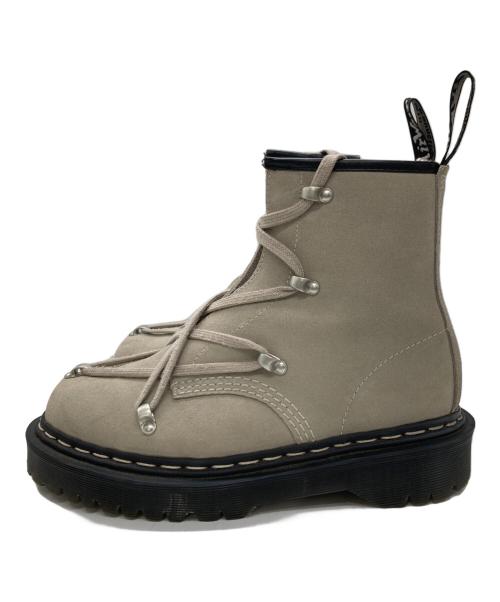 Dr.Martens（ドクターマーチン）Dr.Martens (ドクターマーチン) RICK OWENS (リックオウエンス) レースアップブーツ グレー サイズ:UK6の古着・服飾アイテム