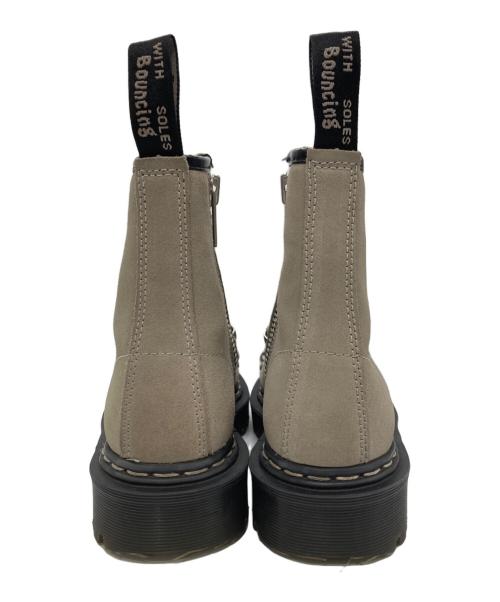 Dr.Martens（ドクターマーチン）Dr.Martens (ドクターマーチン) RICK OWENS (リックオウエンス) レースアップブーツ グレー サイズ:UK6の古着・服飾アイテム