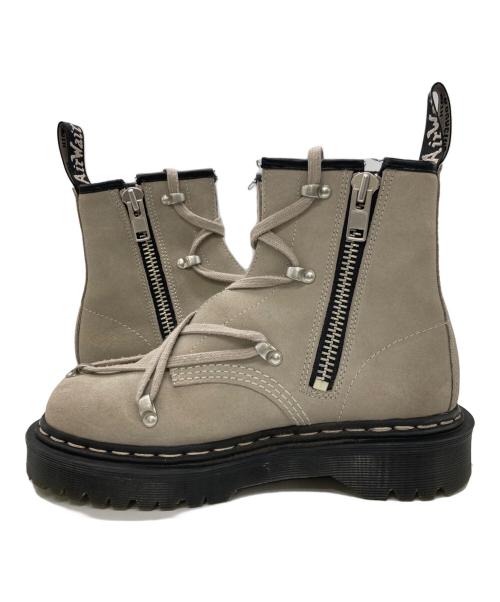 Dr.Martens（ドクターマーチン）Dr.Martens (ドクターマーチン) RICK OWENS (リックオウエンス) レースアップブーツ グレー サイズ:UK6の古着・服飾アイテム