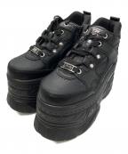 Yosukeヨースケ）の古着「厚底スニーカー」｜ブラック