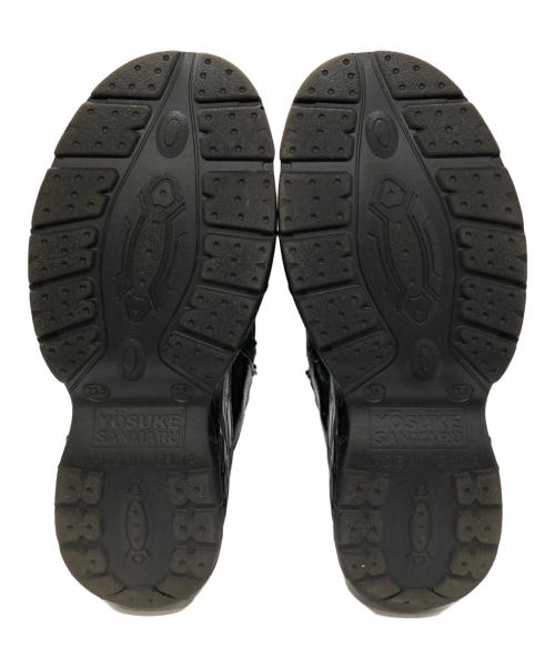Yosuke（ヨースケ）Yosuke (ヨースケ) 厚底スニーカー ブラック サイズ:23cmの古着・服飾アイテム