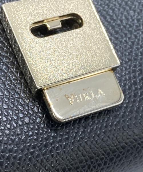 FURLA（フルラ）FURLA (フルラ) ショルダーウォレット ブラックの古着・服飾アイテム